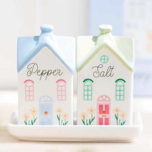 House Salt & Pepper Shaker Set