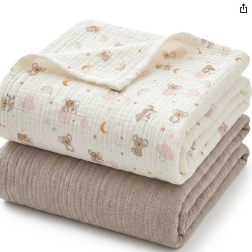 Muslin swaddle blanket - 2 pack