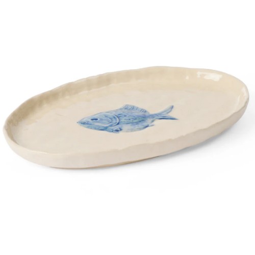 Madras Link Minnow Blue Dish