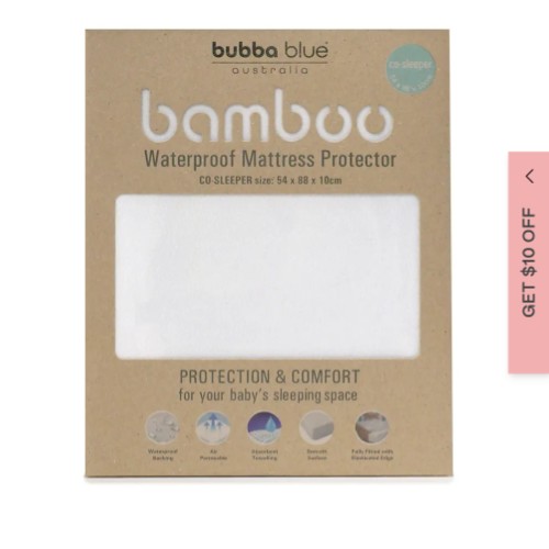 Bassinet mattress protector
