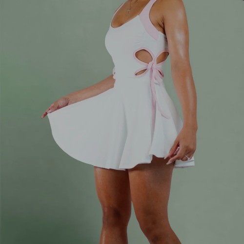 Madeline - white dance dress