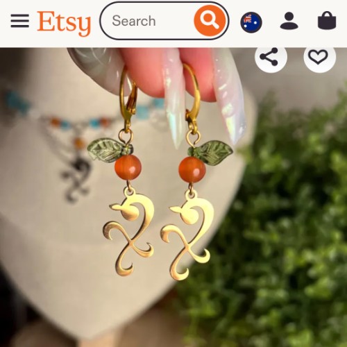 Madeline - these nerdy earrings