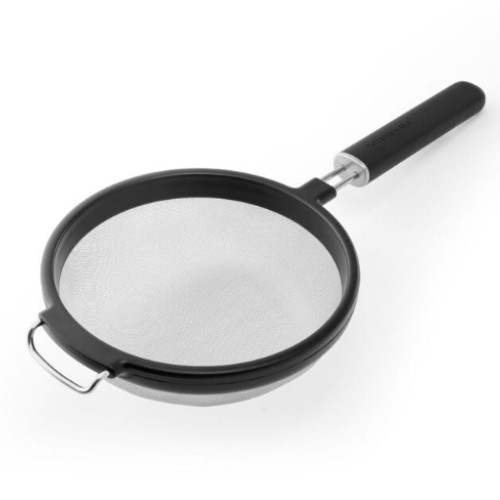 KitchenAid Stainless Steel Mesh Sieve in Black