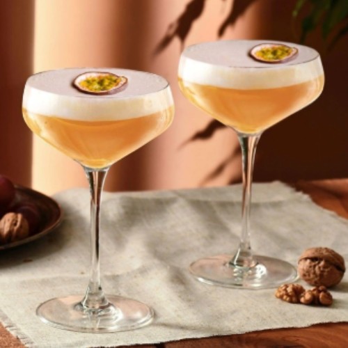 Krosno Avant Garde Lumi Cocktail Glass Set of 6 in Clear