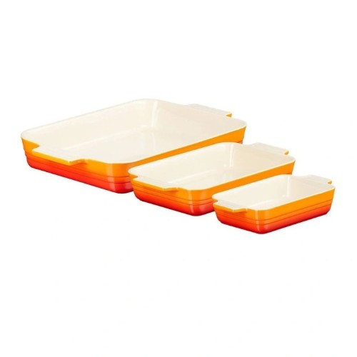 Classic Rectangular Dishes 18/25/32cm in Volcanic