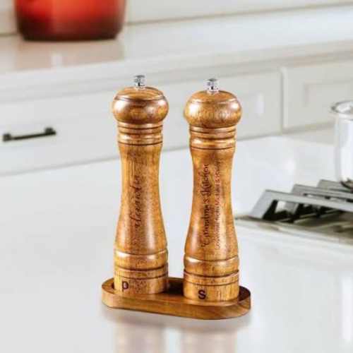 Wooden S&P Shakers