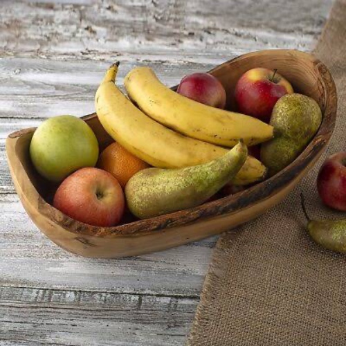 Wooden Fruit Bowl