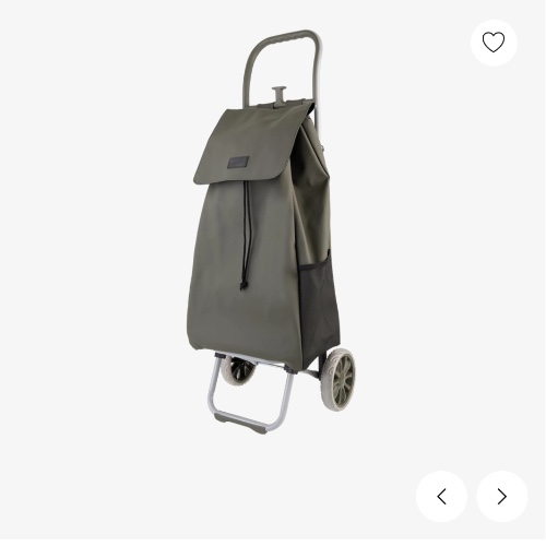 Sachi Cosmo Shopping Trolley Olive