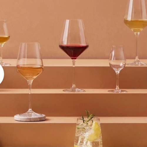 Skinny Stem Wine Glasses