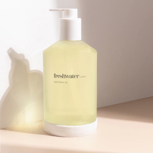 Glass Hand Soap Bottle