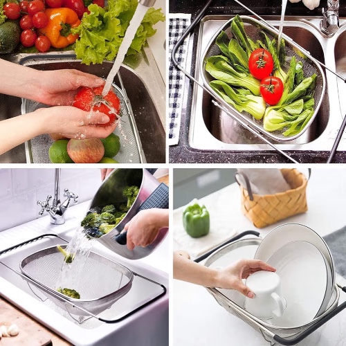Over sink strainer