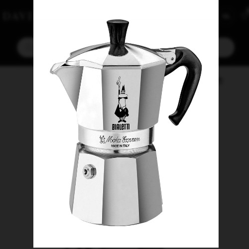 Bialetti Moka Express Coffee Maker 3 Cup