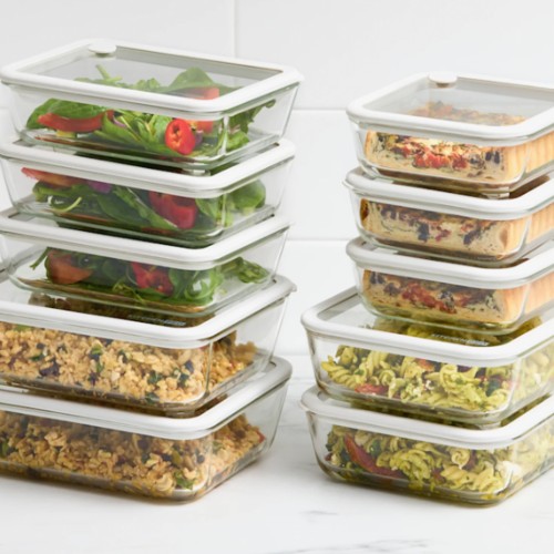 Kitchen Pro Airlock Glass Container Set