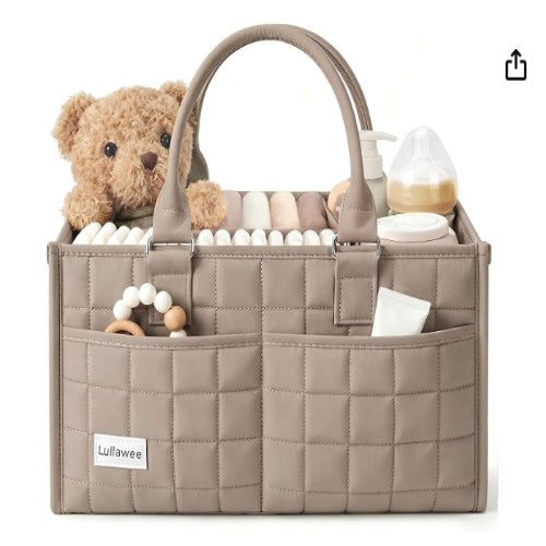 Nappy Caddy - Brown