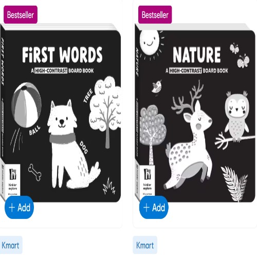 High-contrast books