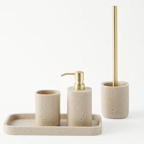 Juno Natural Bathroom Accessories