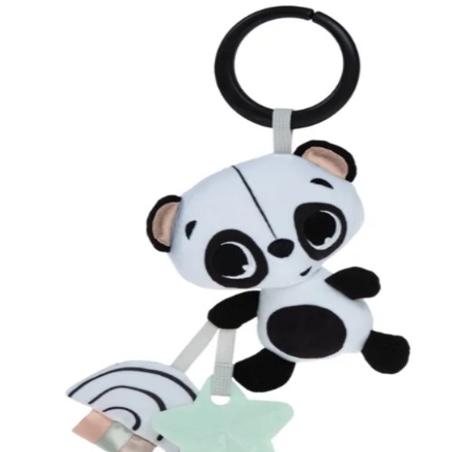 High contrast rattle toy