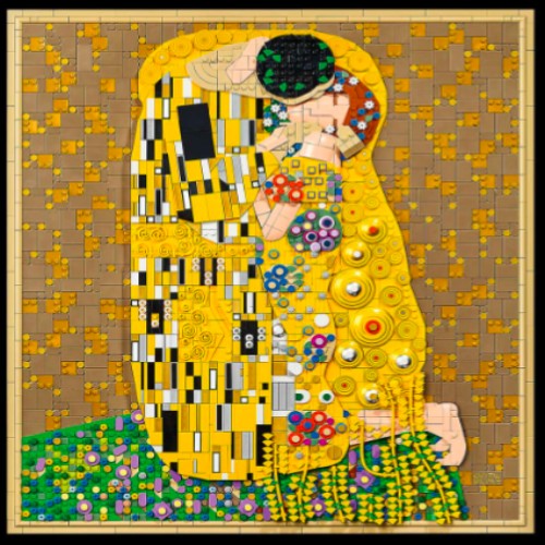Lego - Gustav Klimt - The Kiss