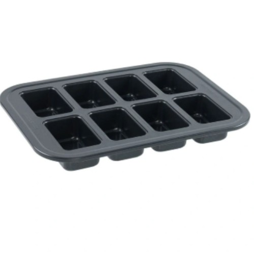 Baker's Secret  Ultimate Non-Stick 8 Cup Mini Loaf Pan 36.5x26cm in Black