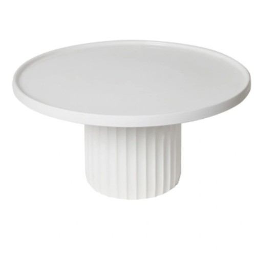 Robert Gordon  Lume Cake Stand in White