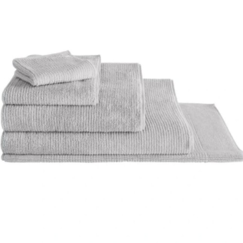 Sheridan  Living Textures Towel Range in Silver