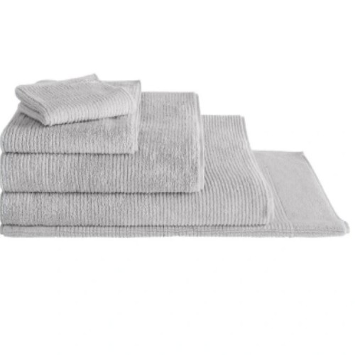 Sheridan  Living Textures Towel Range in Silver