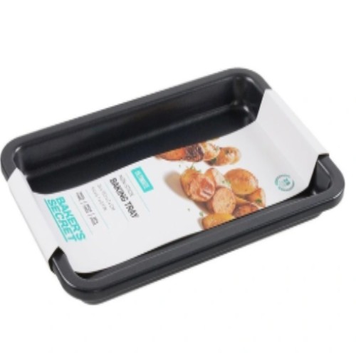 Baker's Secret  Ultimate Non-Stick Baking Tray 24x15.5cm in Black