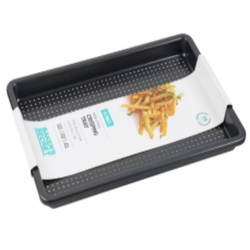 Baker's Secret  Ultimate Non-Stick Crisping Tray 38x25cm in Black