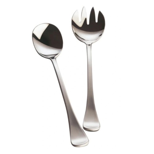 Maxwell & Williams Cosmopolitan Stainless Steel Salad Set Gift Boxed in Silver