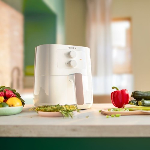 Philips Air Fryer Essential, 4.1L, Rapid Air, White