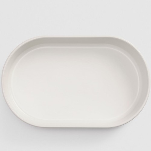 Country Road - Stakk Salad Bowl in colour Snow | 34cm x 21cm x 2.5cm