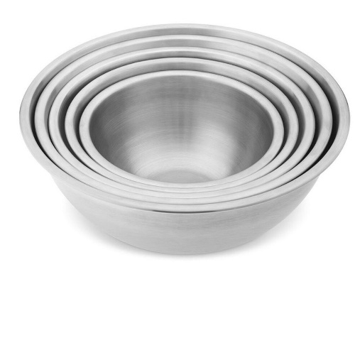 William Sonoma Stainless Steel Restaurant Mixing Bowls