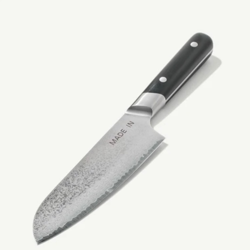 Made In Japanese Damascus Santoku Knife