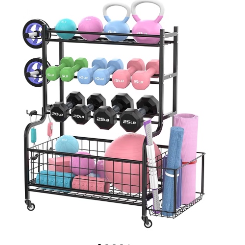 Dumbbell Rack Trolley
