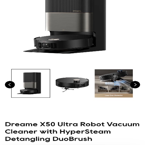 Dreame robot vacuum