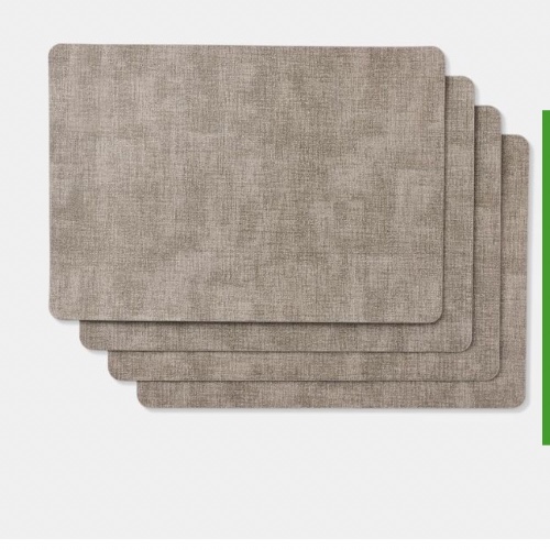 Soren Hunter Placemat 4 Pack Linen