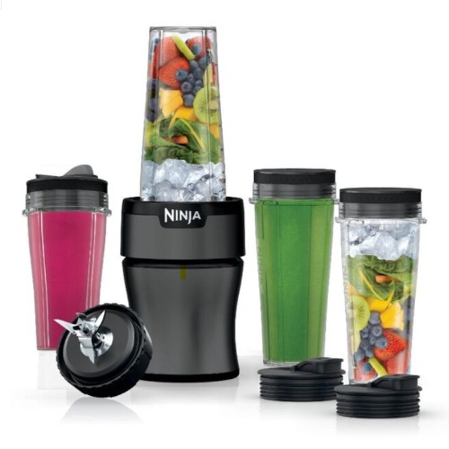 Ninja - Nutri-Precision Blender Mega Pack BN460 Black