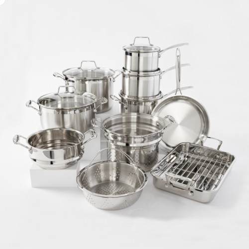 Scanpan - Impact 10-Piece Stainless Steel Cookware Set