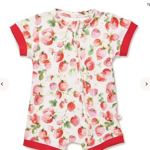Snuggle Shortie - Strawberry
