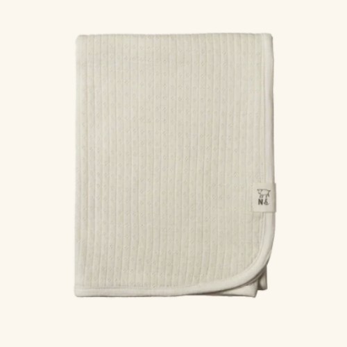Merino Pointelle Wrap