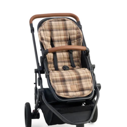 Chocolate Check Universal Pram Liner