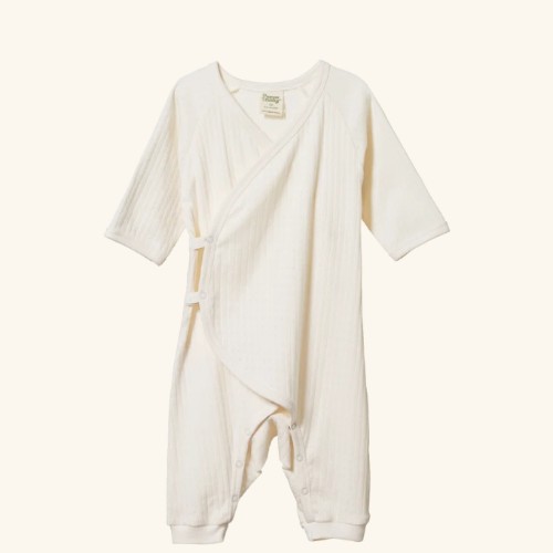 Pointelle Kimono Stretch and Grow
