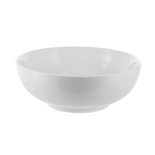 Porcelain Round Bowl - Wheel & Barrow