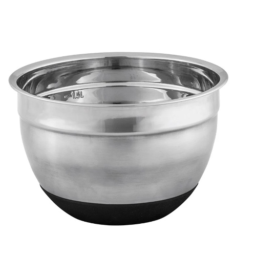 Stainless Steel Anti-Slip Mixing Bowl Large - Wheel & Barrow