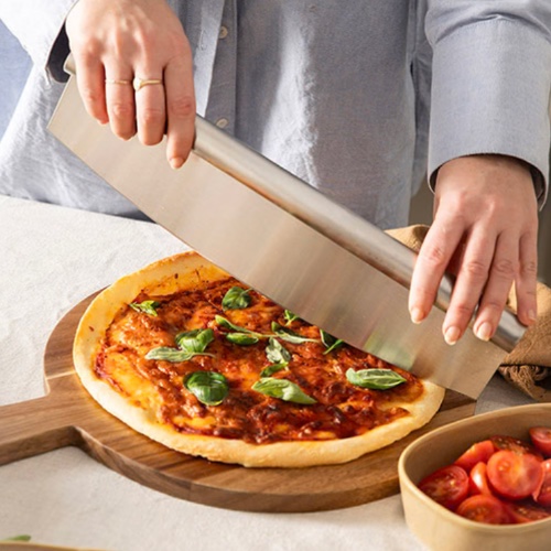Rocking Pizza Cutter - Wheel & Barrow