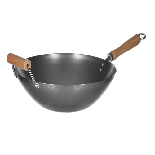 Carbon Steel Wok - Wheel & Barrow