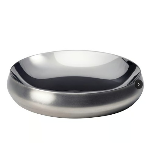 IKEA AFTONHAJ Serving bowl, stainless steel, 26 cm