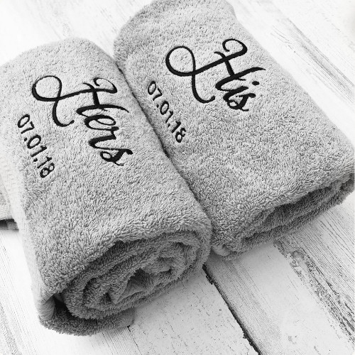 His and Hers Towels