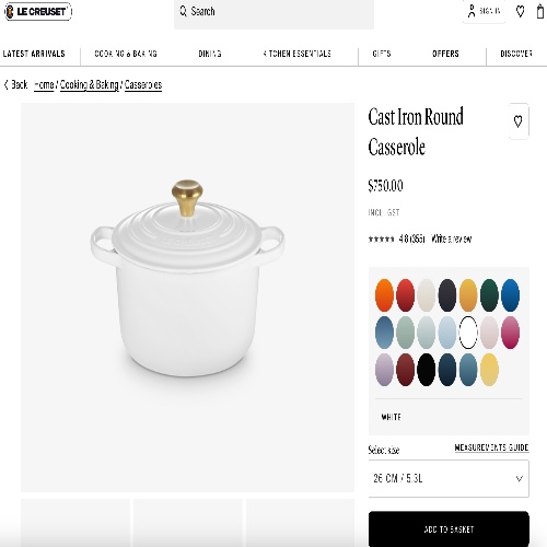Le Creuset Cast Iron