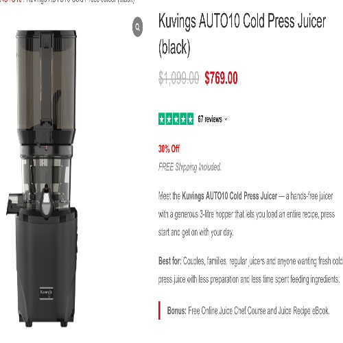 Kuvings Cold Press Juicer